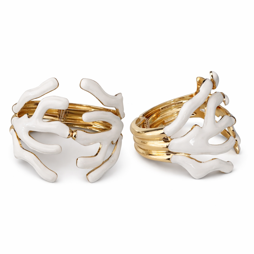White Coral Cuff