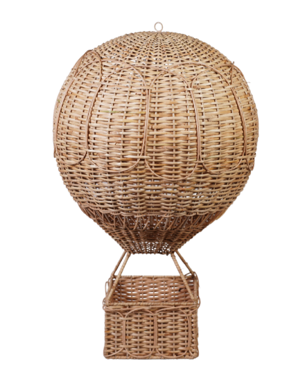 Natural Wicker Hot Air Balloon