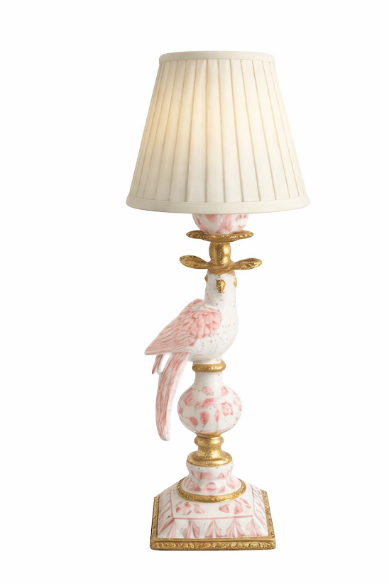 Pink Bird Rechargeable Lamp