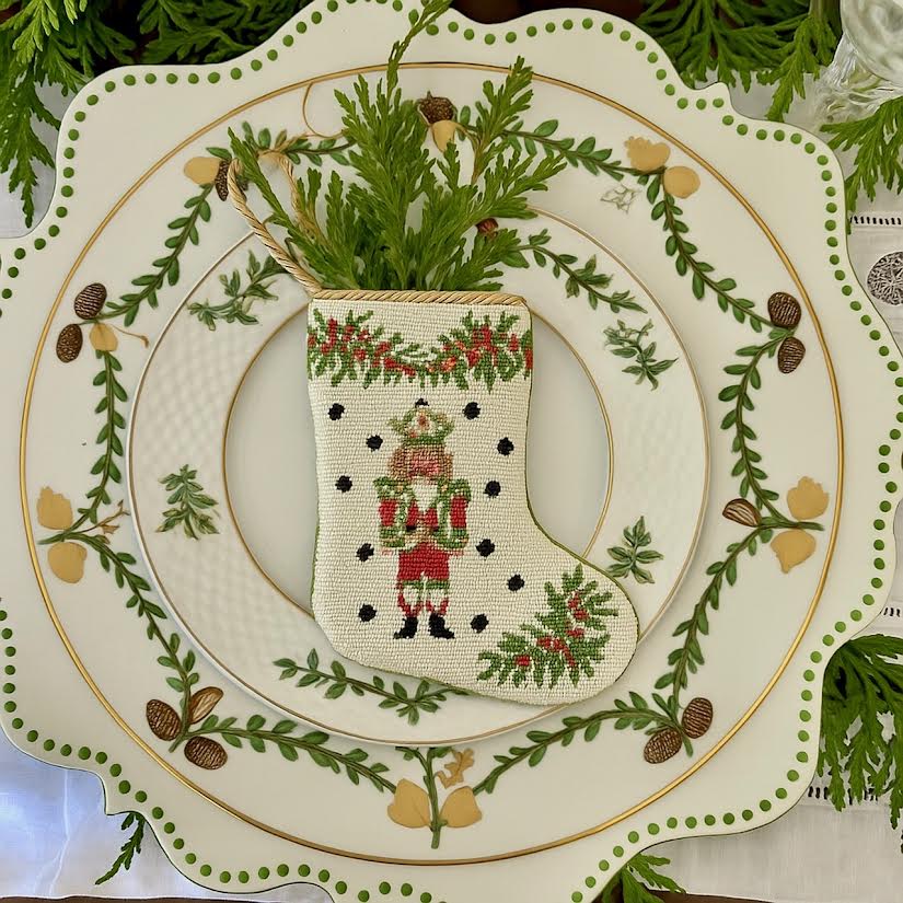 The Nutcracker Needlepoint Stocking (2 Sizes)