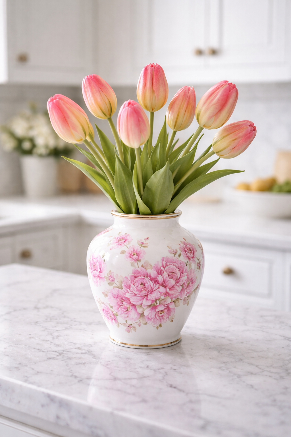 Box of 12 Real Touch Boysenberry Tulip Bouquet