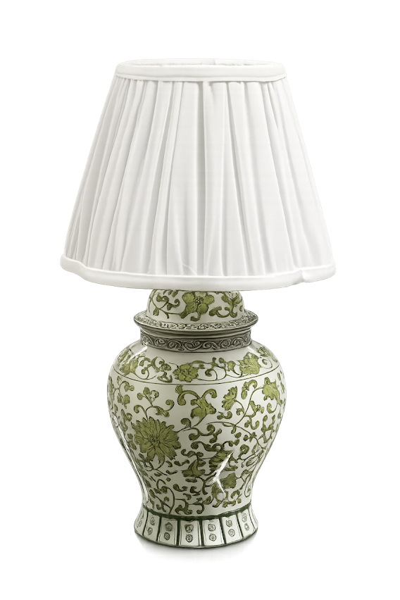 Green Porcelain Rechargeable Lamp
