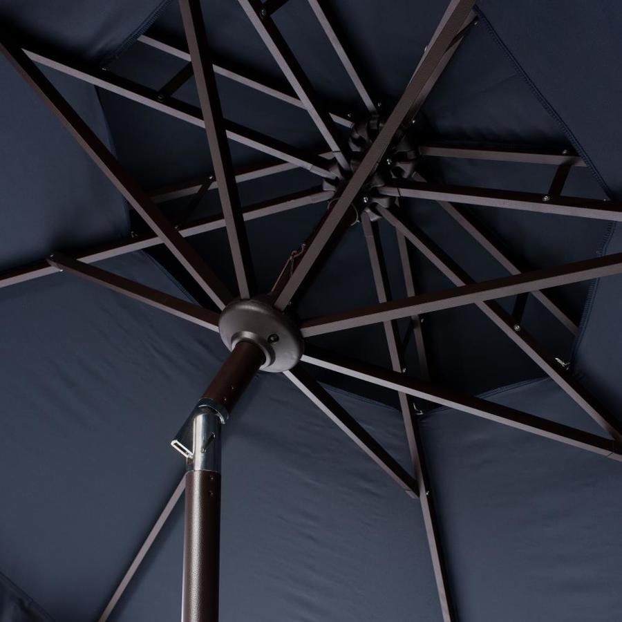 Safavieh Elegant Valance 9Ft Double Top Umbrella , PAT8206
