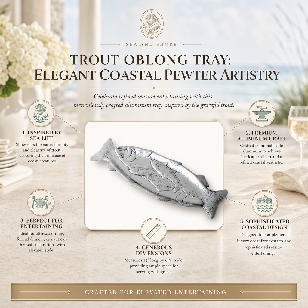 Trout Oblong Tray