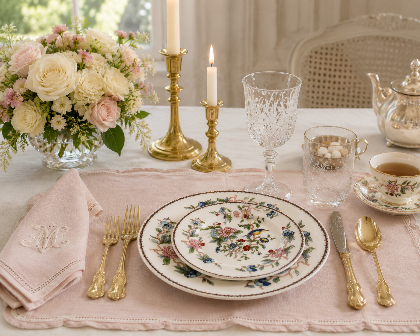 Chinoiserie Bird Dinnerware