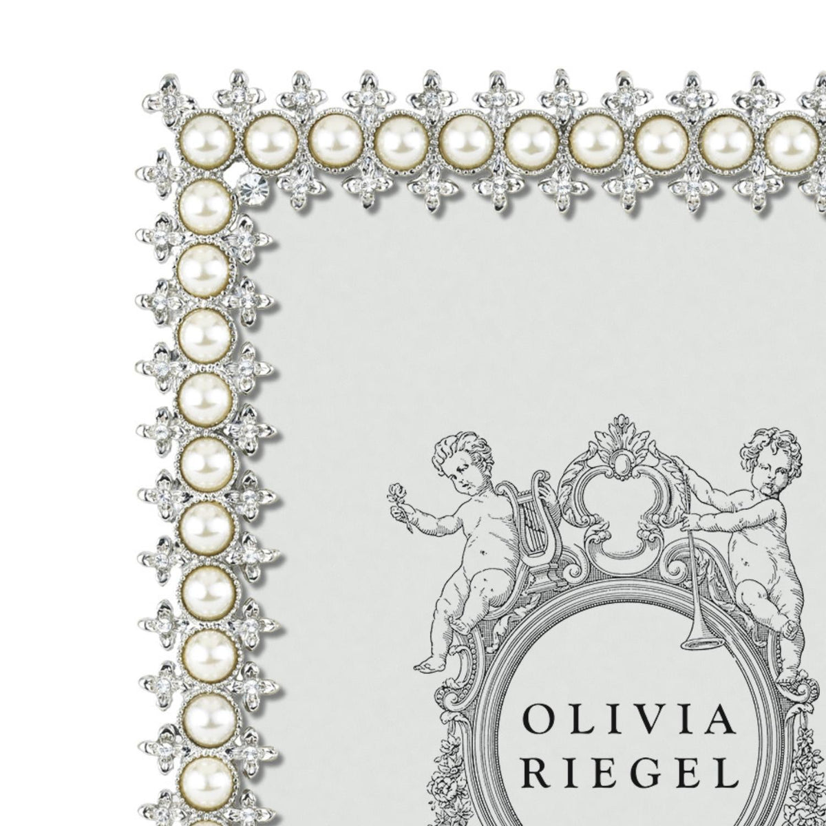 Crystal & Pearl Picture Frame