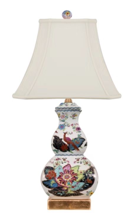 Tobacco Leaf tabletop lamp