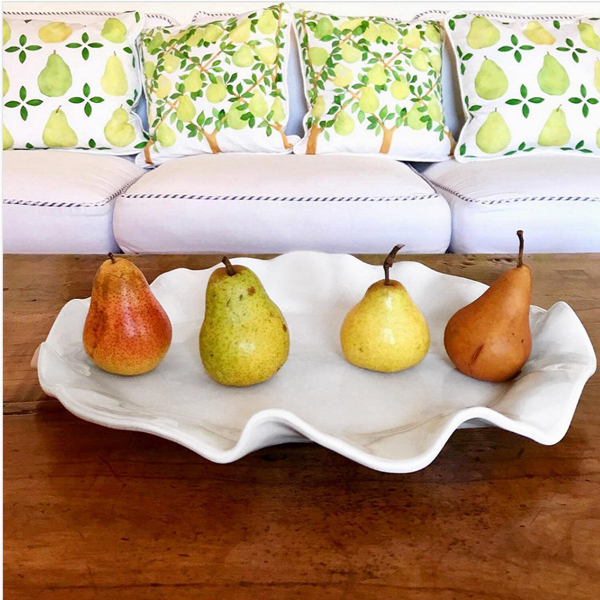 VIDA Havana Oval Platter (White)