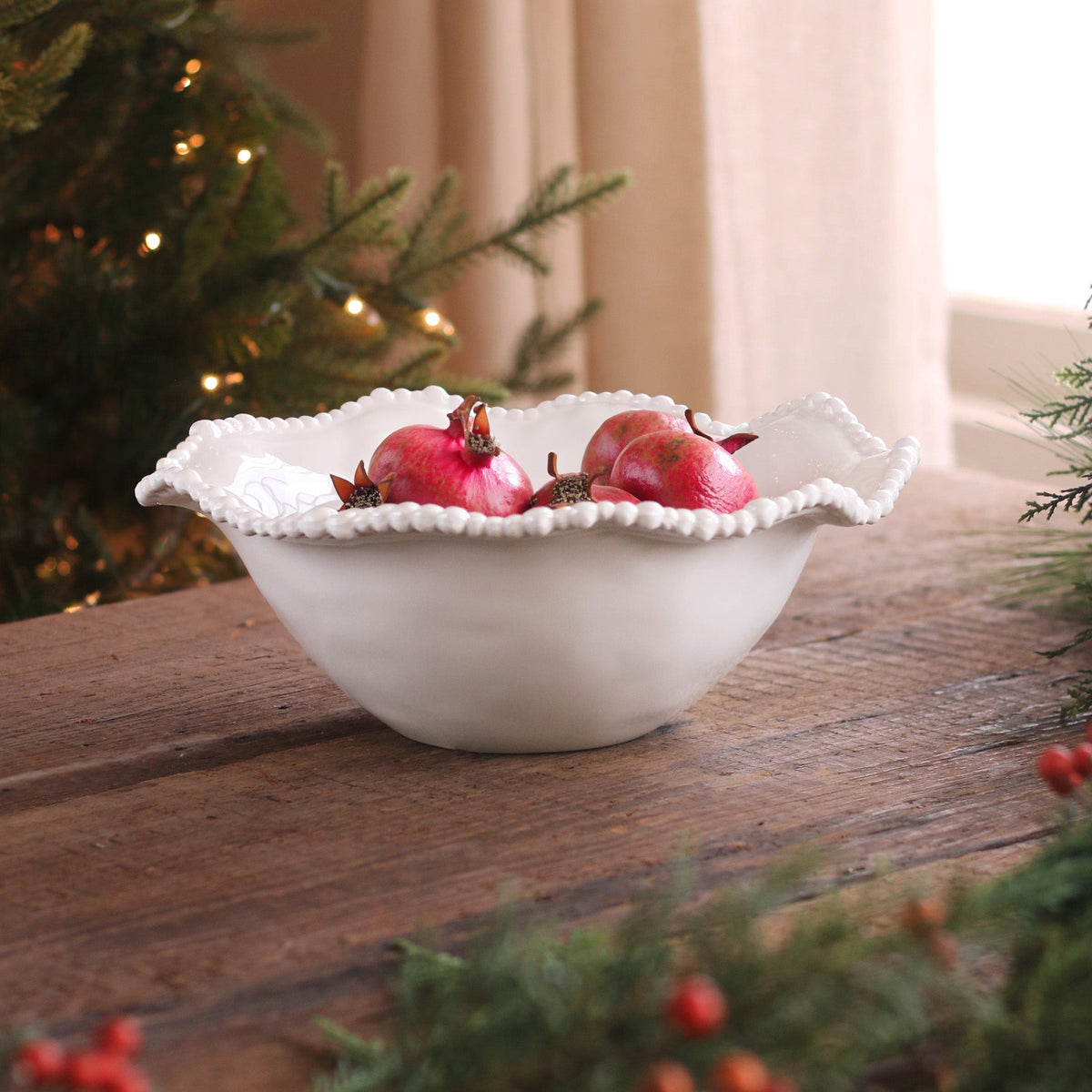 VIDA Alegria Large Bowl White