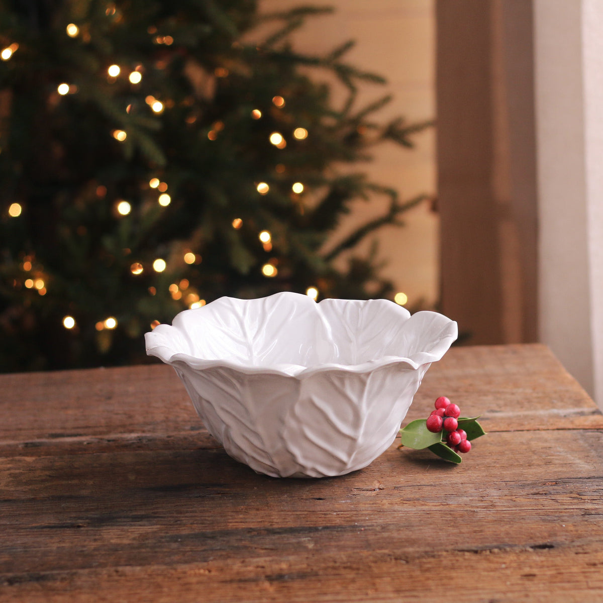 VIDA Lettuce Small Bowl (White)