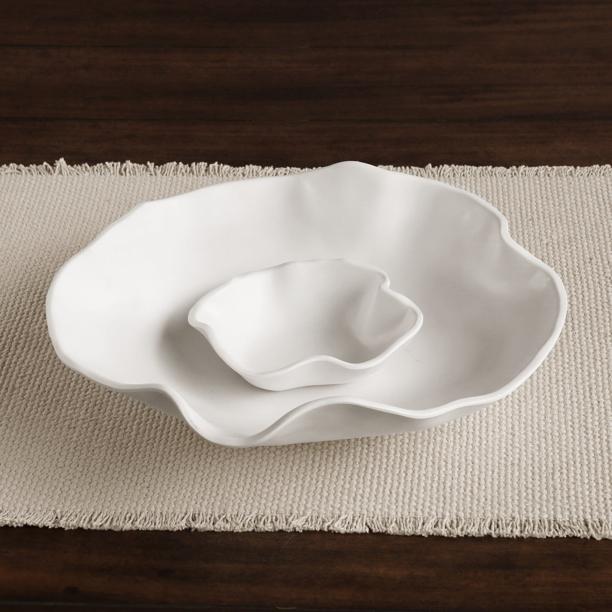 VIDA Nube Bowl with Dip (White)