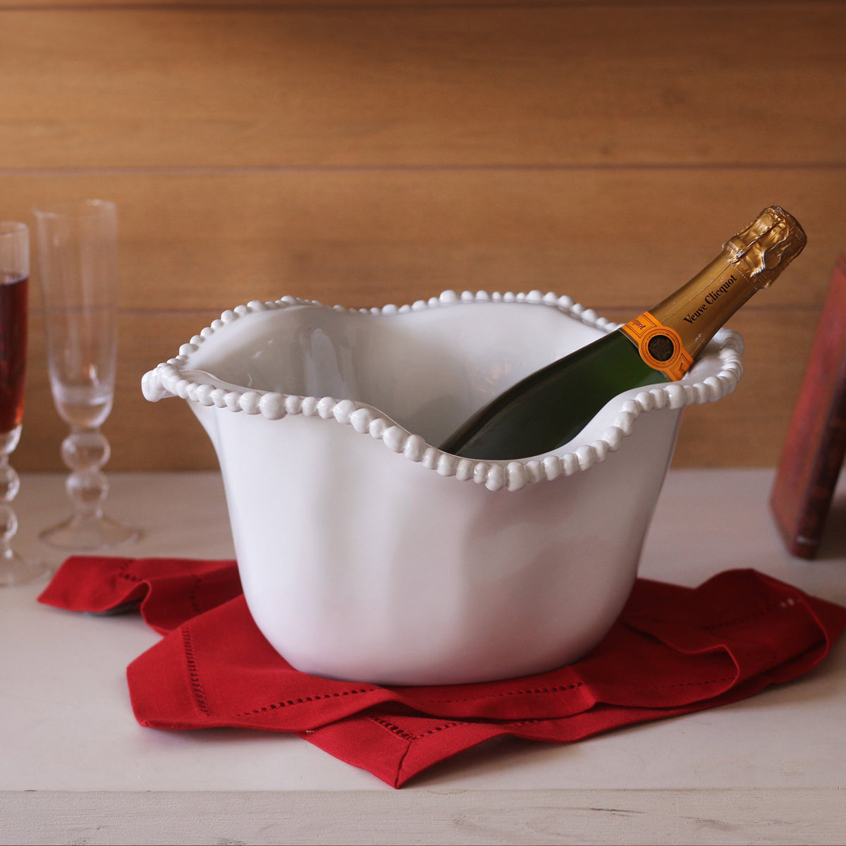 VIDA Alegria Ice Bucket (White)