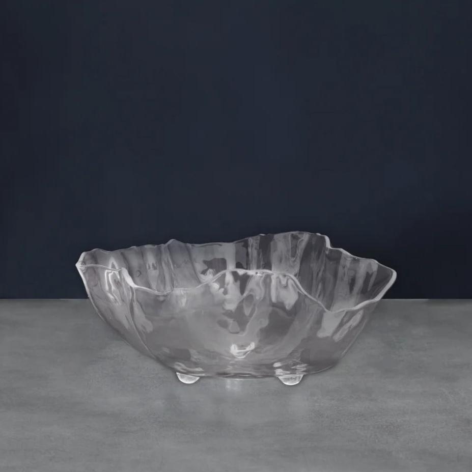 VIDA Acrylic Large Deep Bowl (Clear)