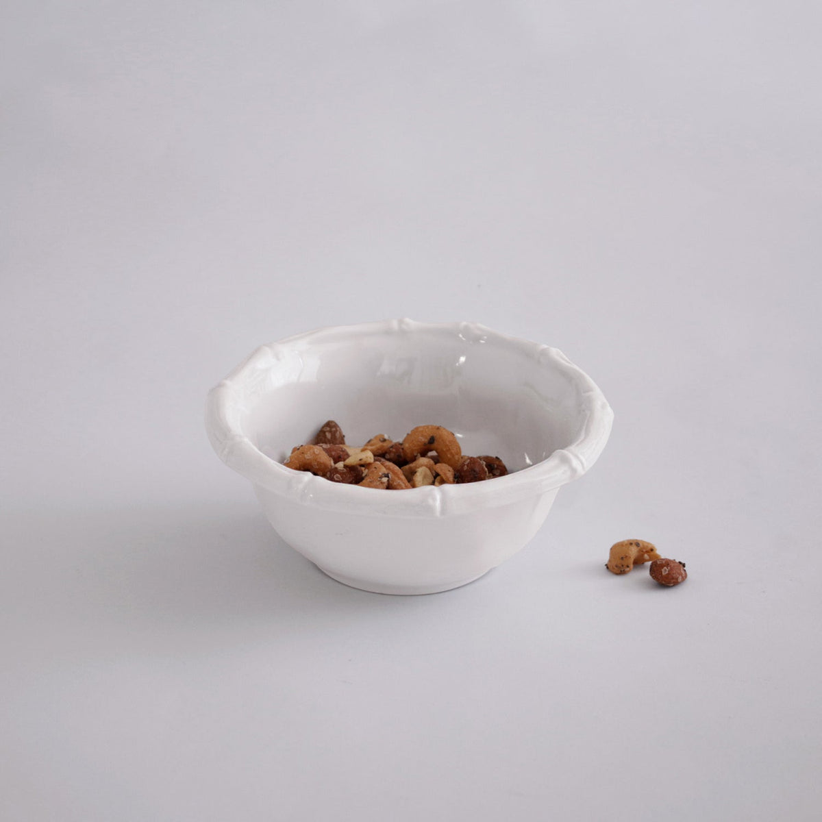VIDA Bamboo Small Dip Bowl (White)