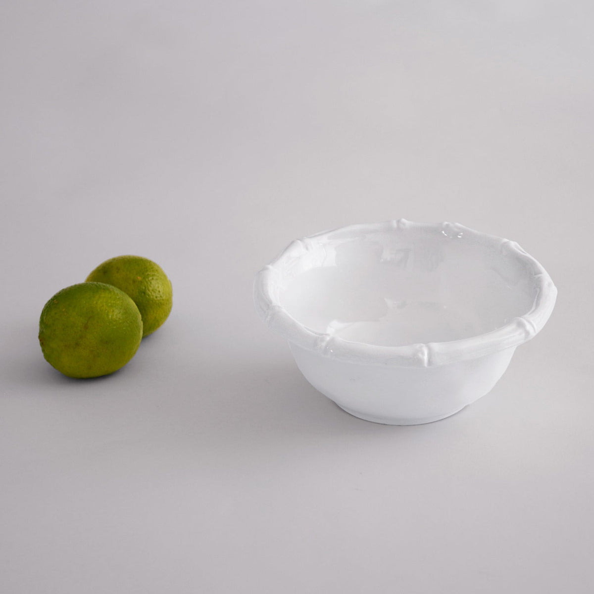 VIDA Bamboo Small Dip Bowl (White)