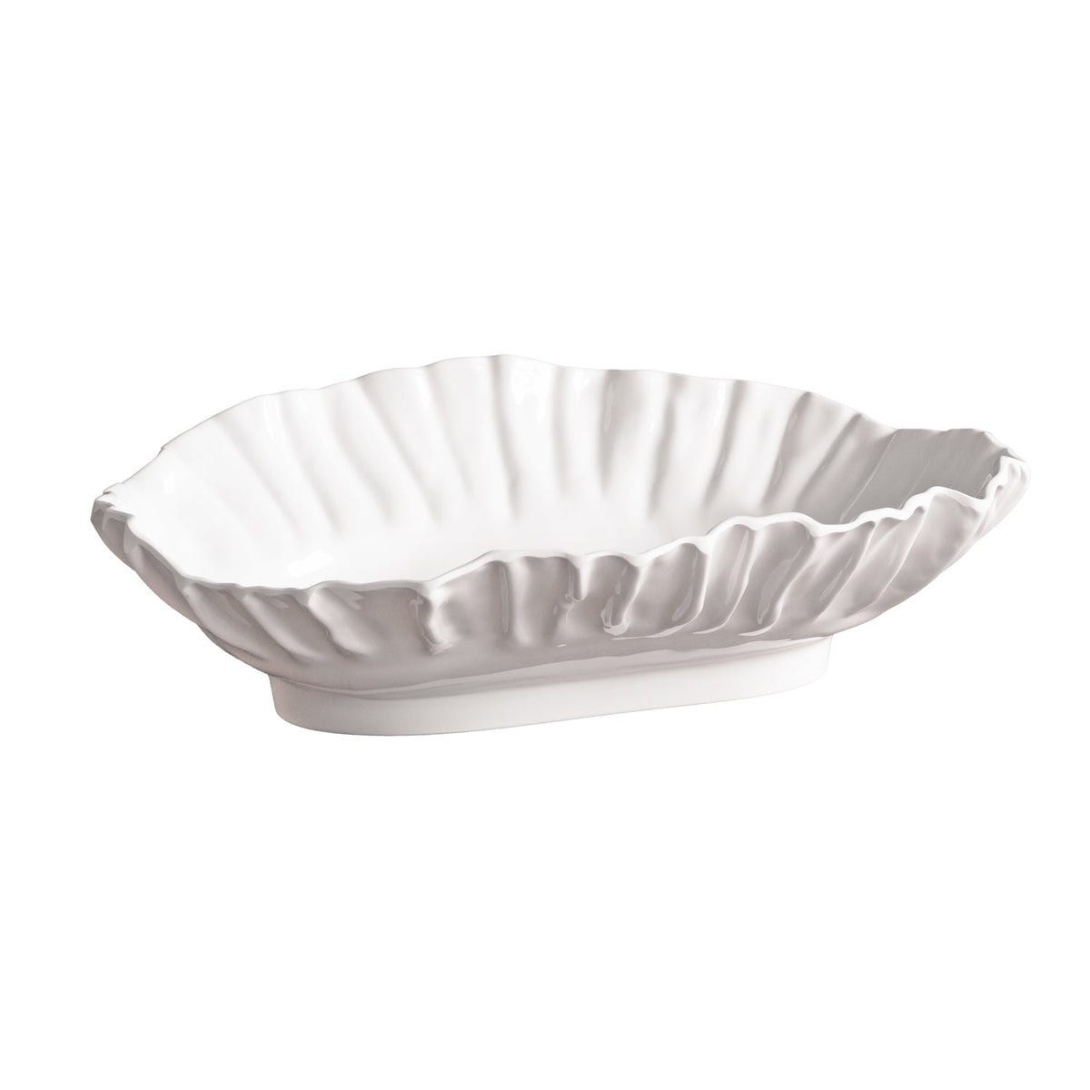 VIDA Bloom Extra Large Oval Bowl (White)