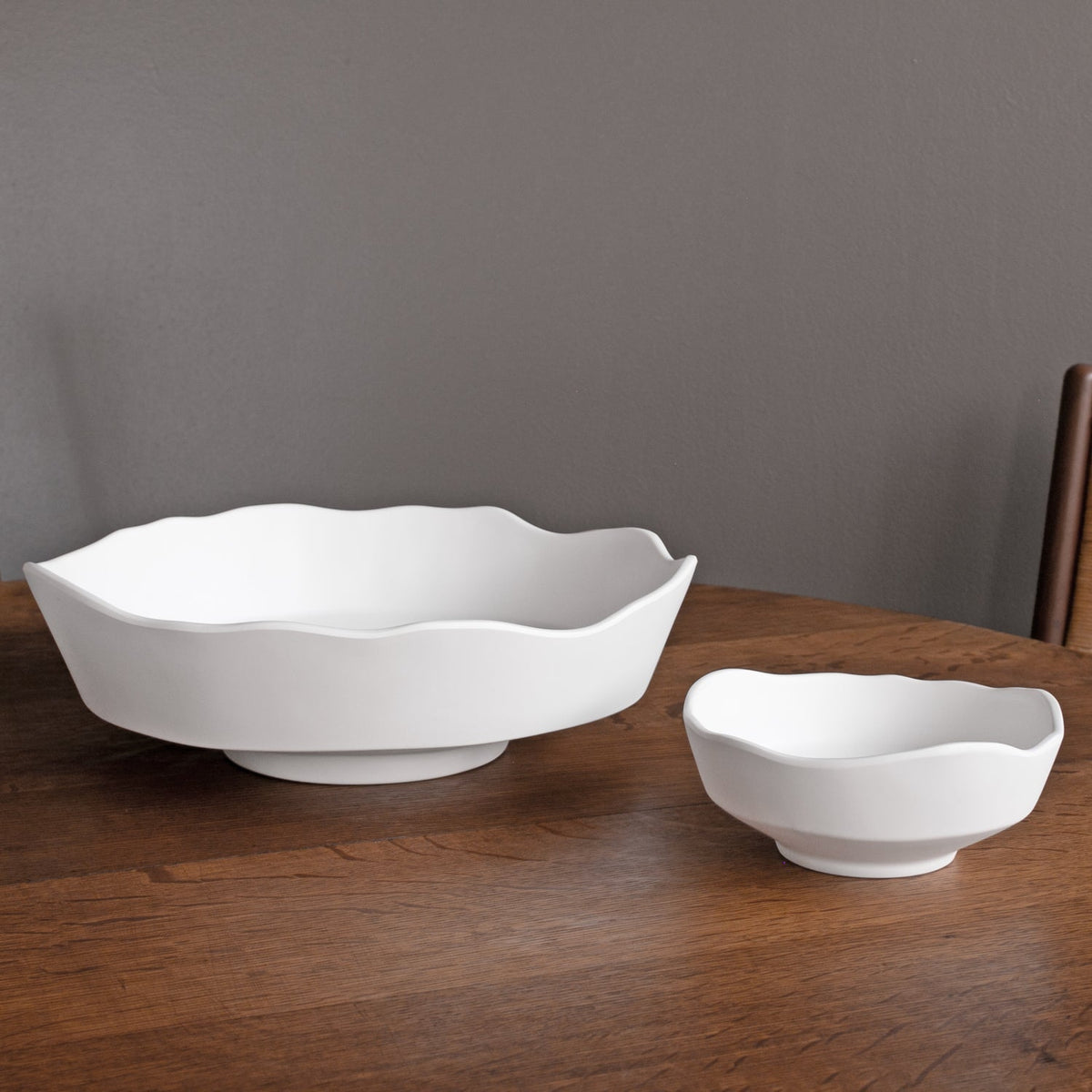 VIDA Nube Dakota Large Bowl White