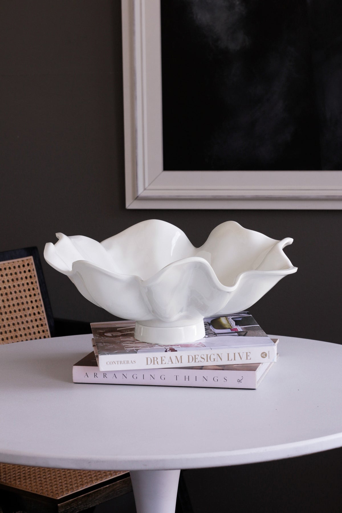 VIDA Havana Aries Large Pedestal White