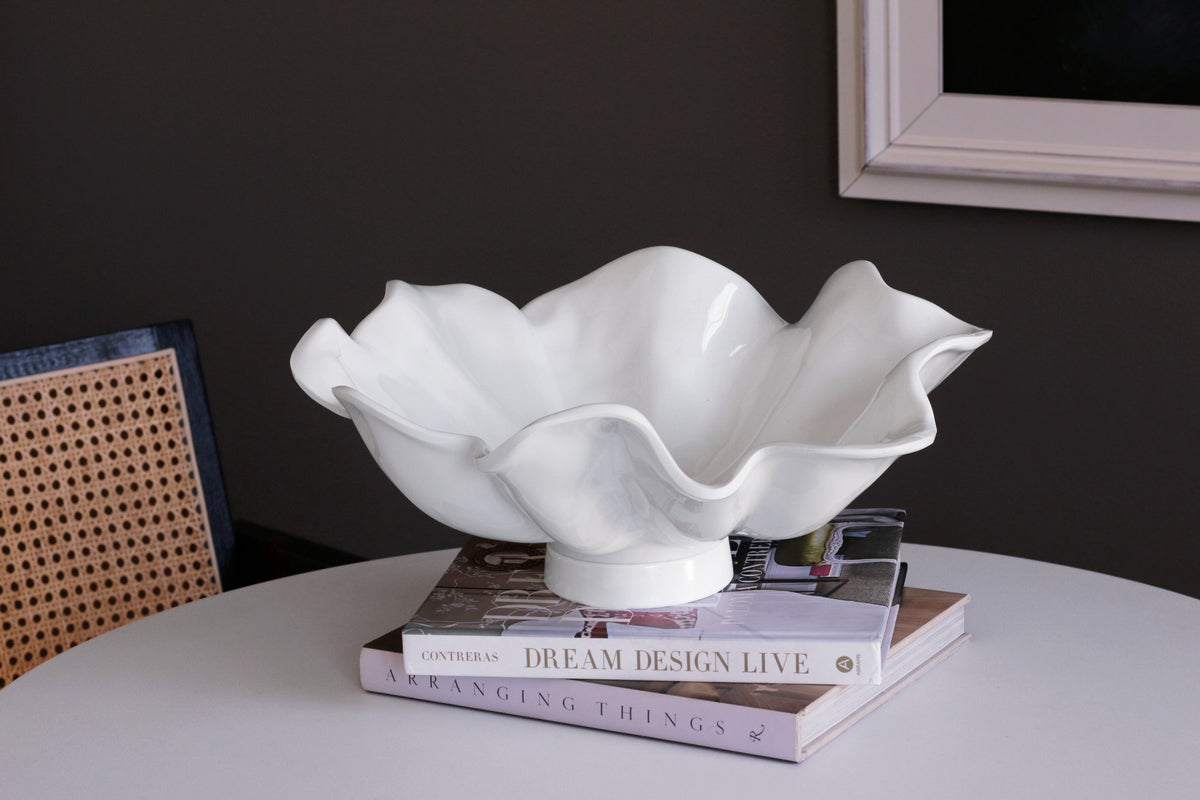 VIDA Havana Aries Large Pedestal White
