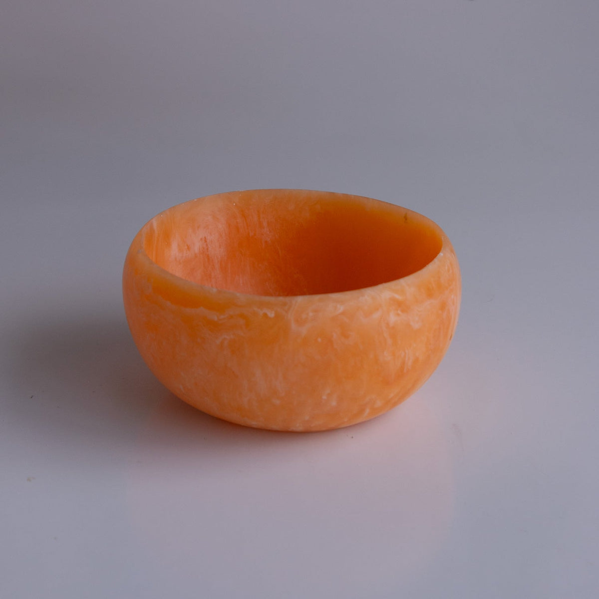 RESIN Sorbet Mini Round Bowl Tangerine