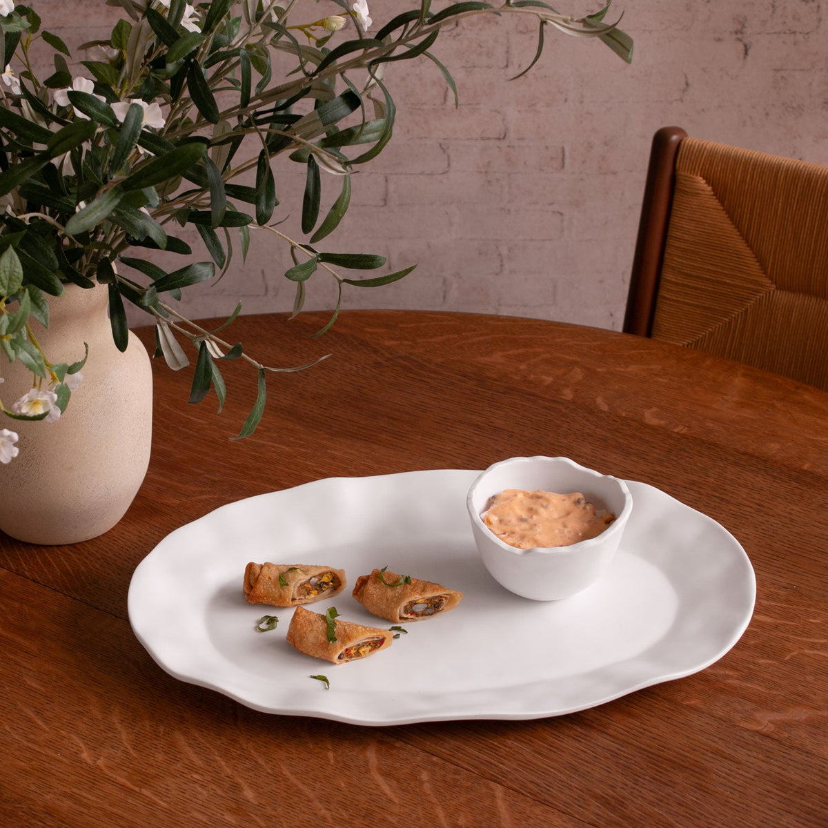 VIDA Nube Osaka Small Bowl White