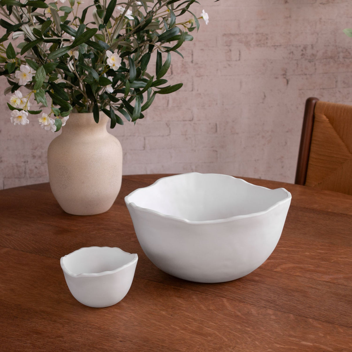 VIDA Nube Osaka Small Bowl White