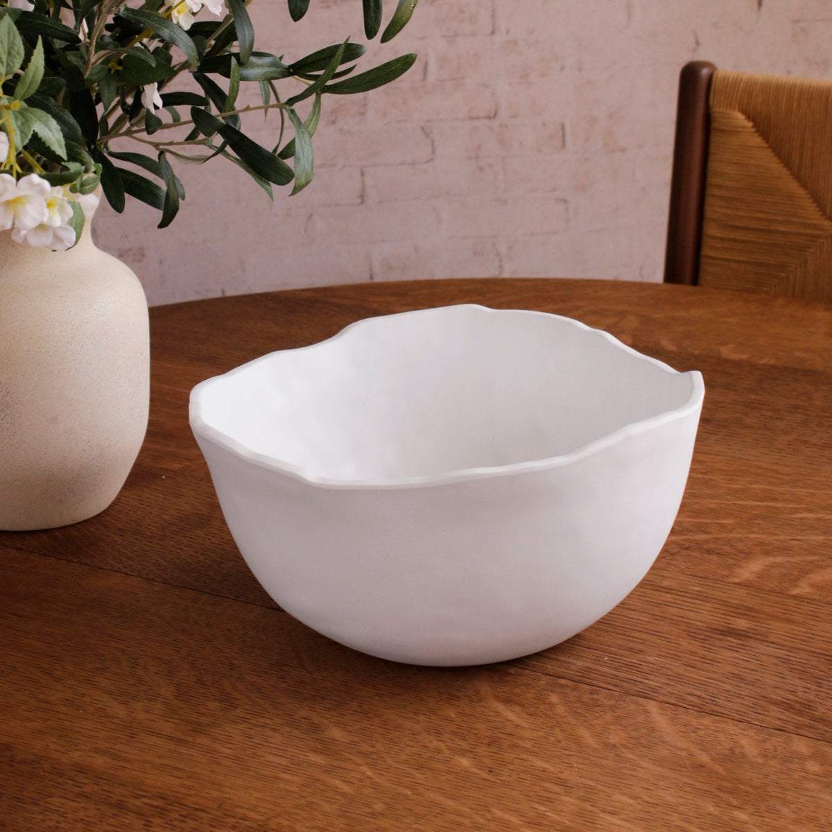 VIDA Nube Osaka Medium Bowl White