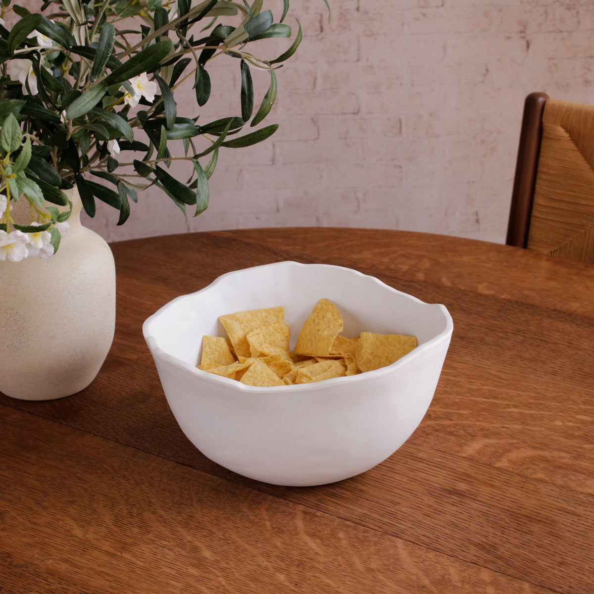 VIDA Nube Osaka Medium Bowl White