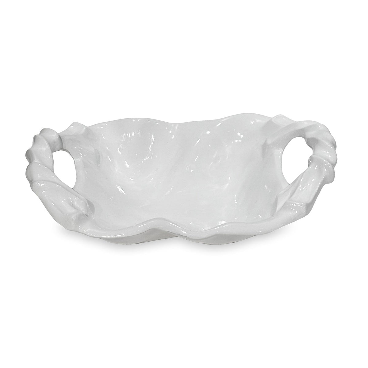 VIDA Sasha Small Bowl with Handles White