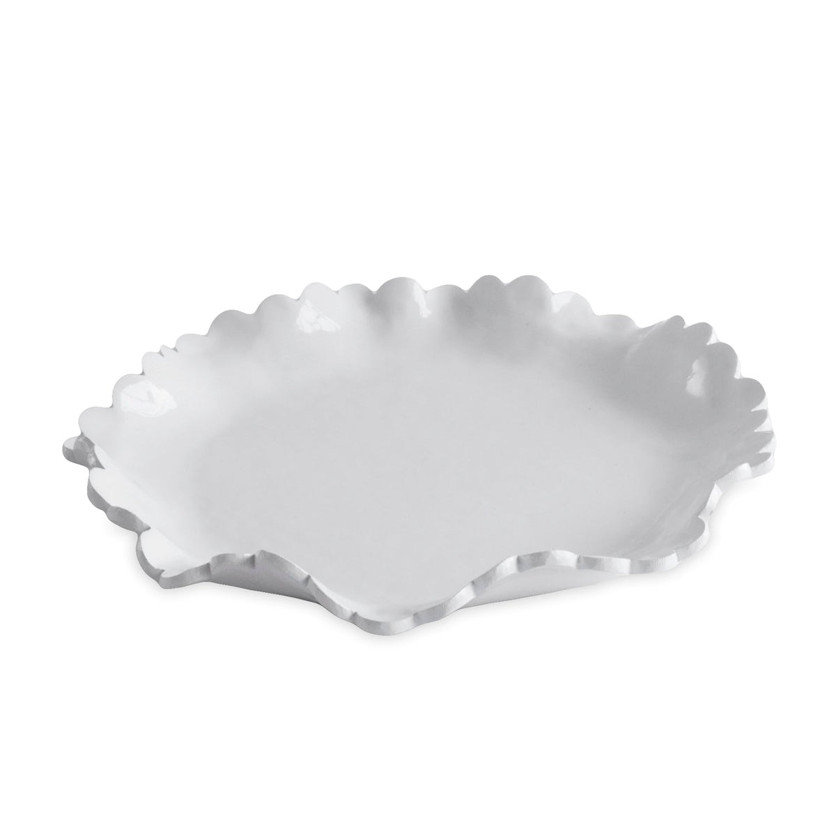 VIDA Colette Large Round Platter (White)