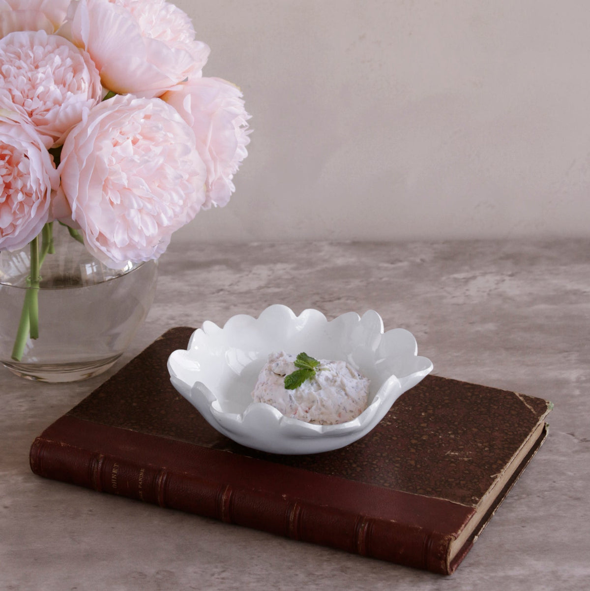 VIDA Colette Mini Bowls Set of 4 (White)