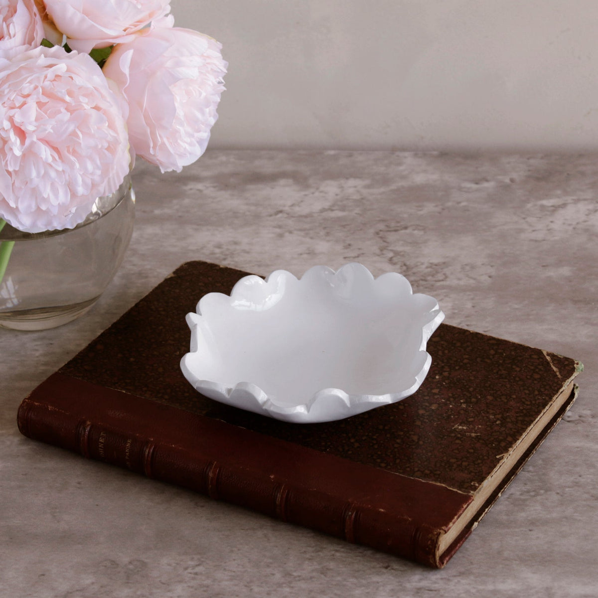 VIDA Colette Appetizer Plates Set of 4 (White)