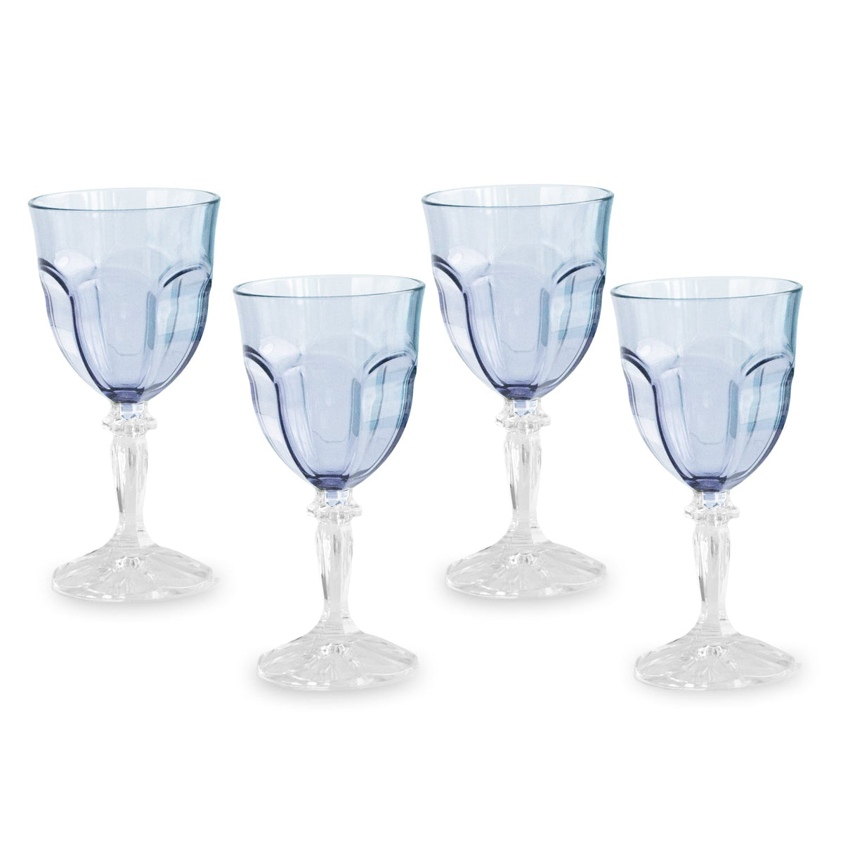 VIDA Octavia Acrylic All Purpose Set of 4 (Blue) 10 fl oz