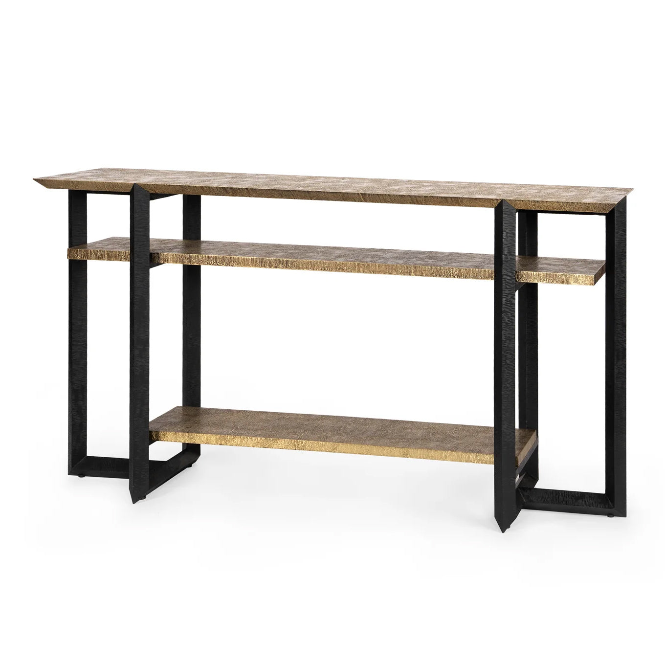 Norman Console - Antique Brass And Dark Bronze | Villa & House - NMN-400-803