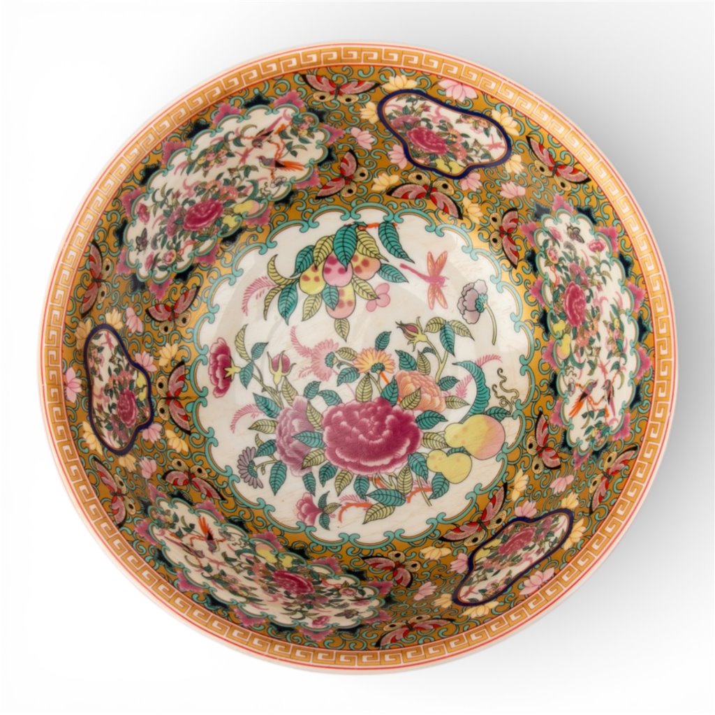 Rose Medallion Canton Bowl (2 Sizes)