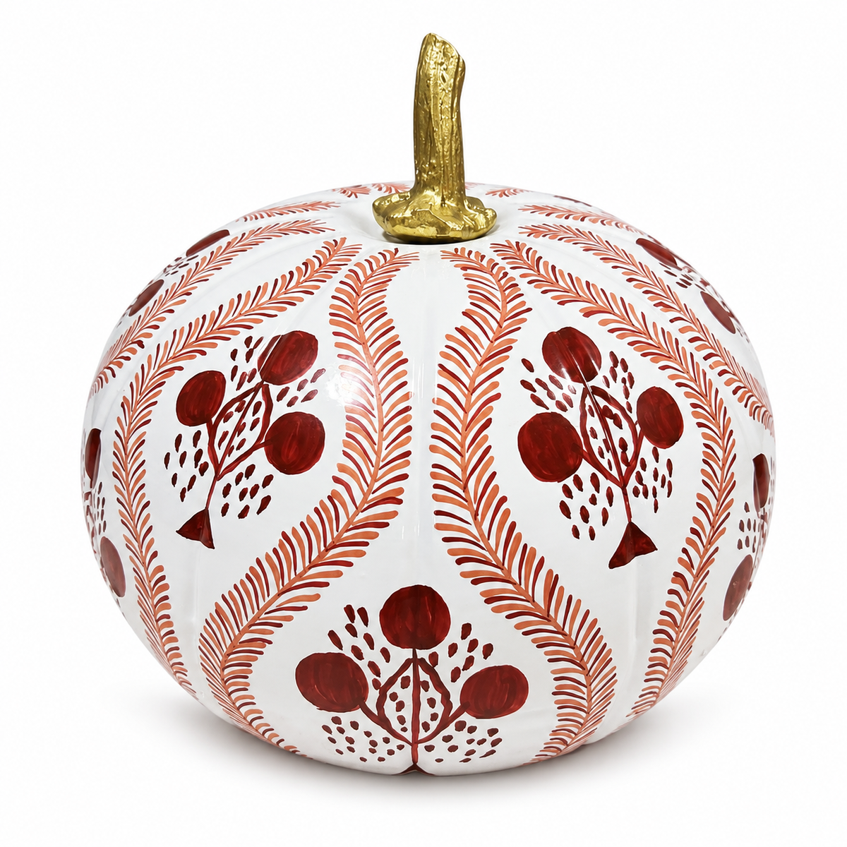 Red Heritage Medallion Pumpkin