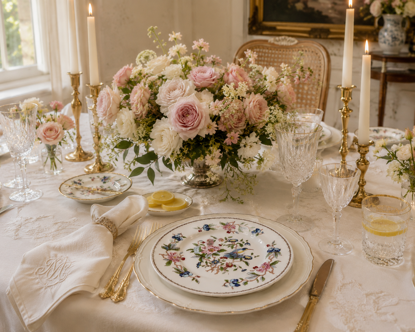 Chinoiserie Bird Dinnerware