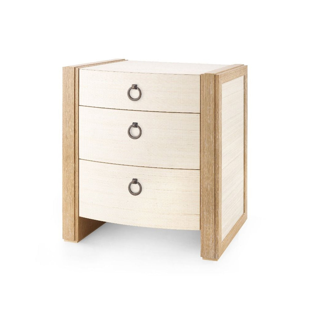 Albert 3-Drawer Side Table | Villa & House - ABR-130-6209-99