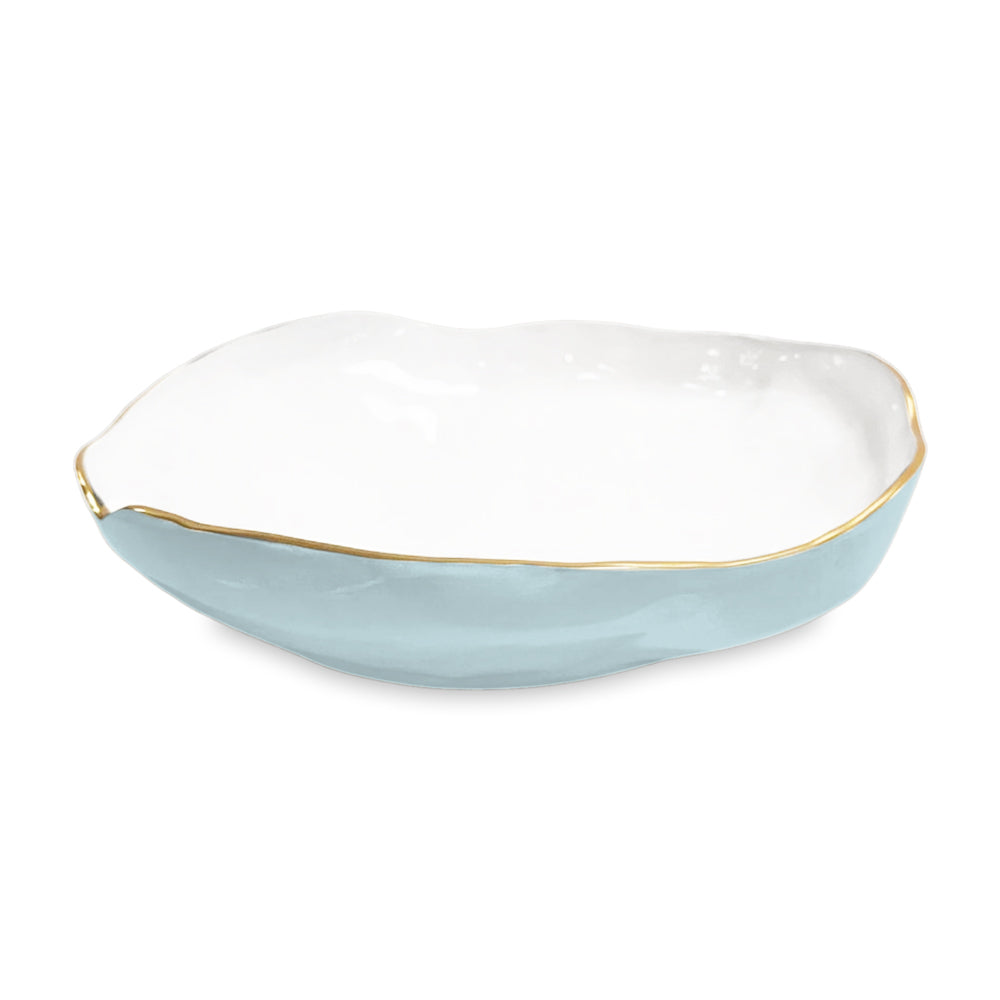 ENCANTO Nuevo Large Bowl (Sky Blue and White)