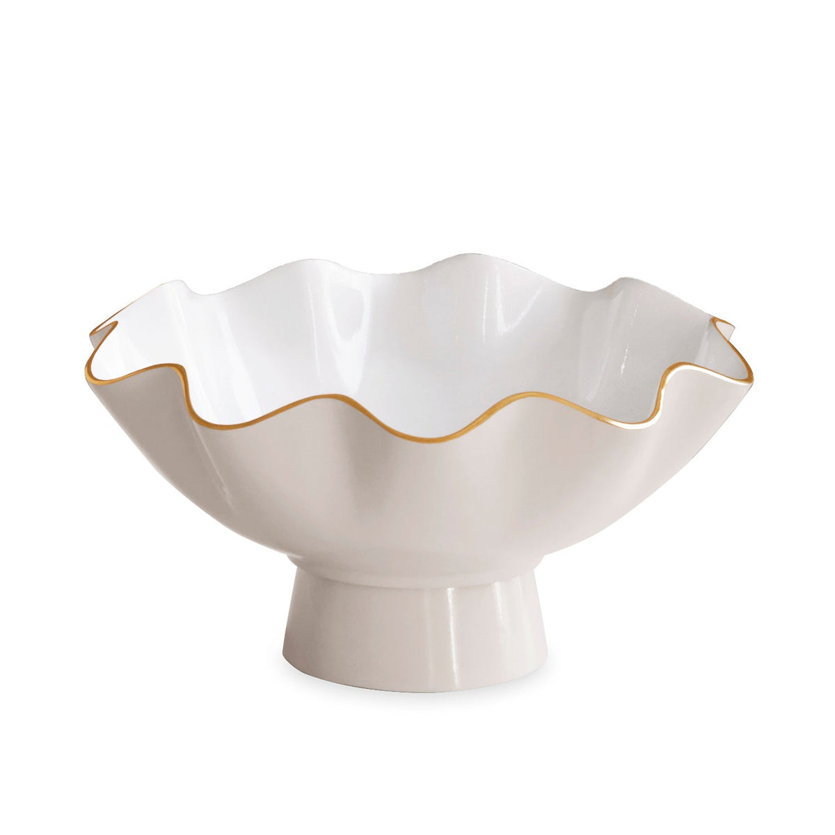 ENCANTO Carola Small Pedestal (Cream and White)