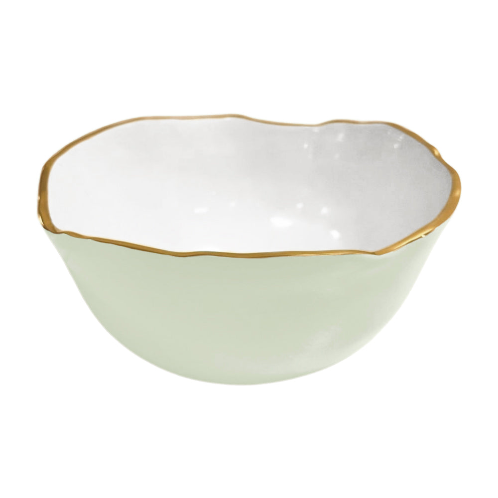 ENCANTO Osaka Large Bowl (Pistachio and White)