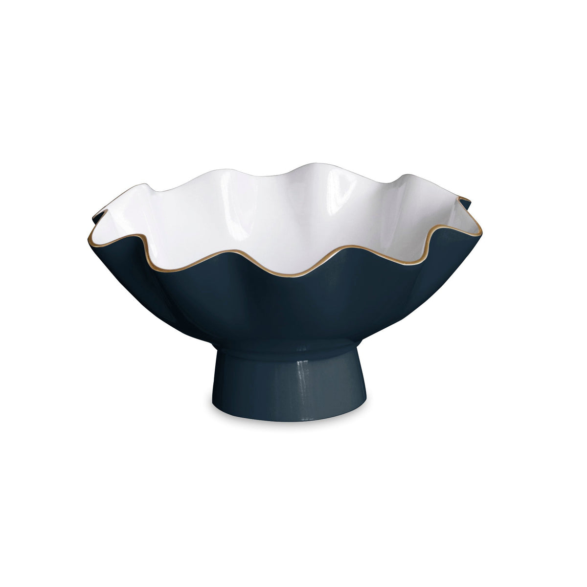 ENCANTO Carola Small Pedestal (Midnight and White)