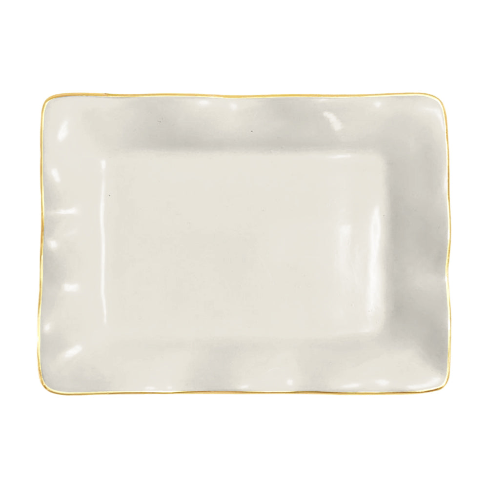 ENCANTO Vento Small Rectangular Tray (Cream)