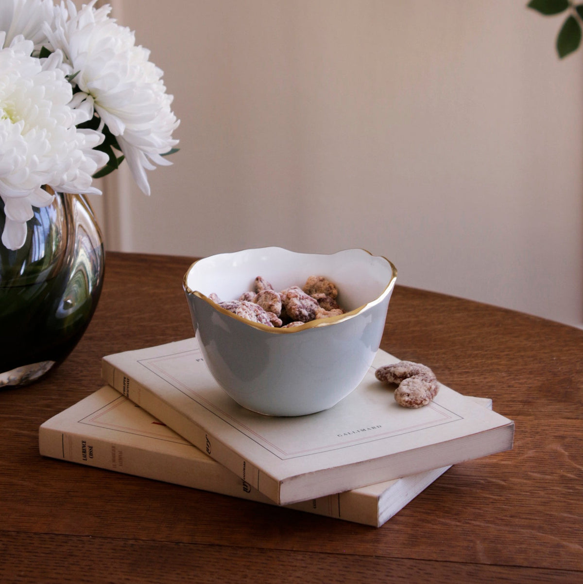 ENCANTO Osaka Small Bowl Slate & White