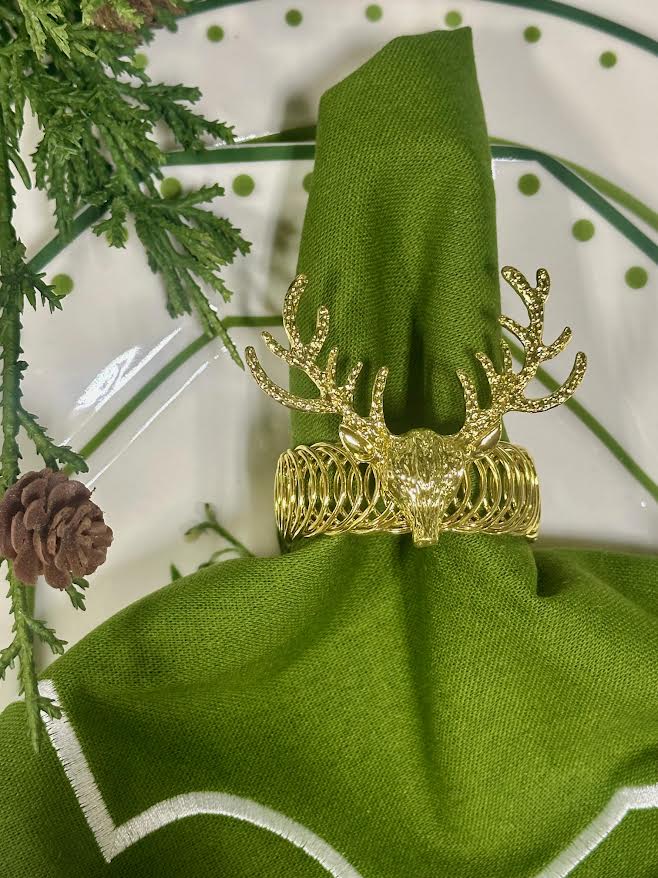Stag Deer Napkin Ring