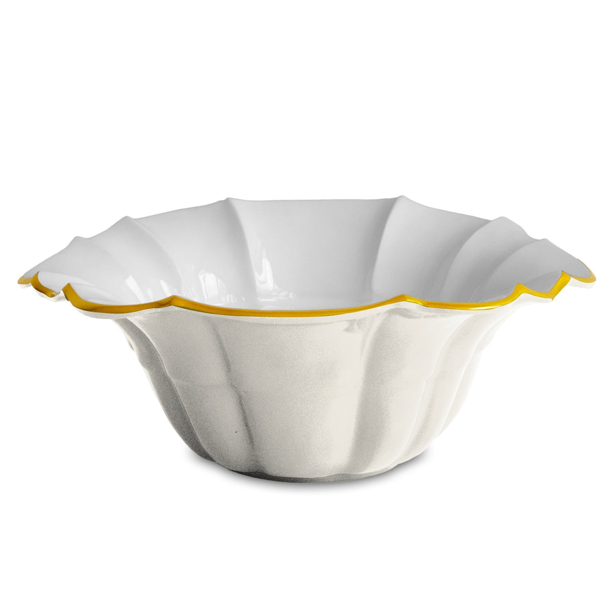 ENCANTO Tuscany Large Bowl (Cream and White)