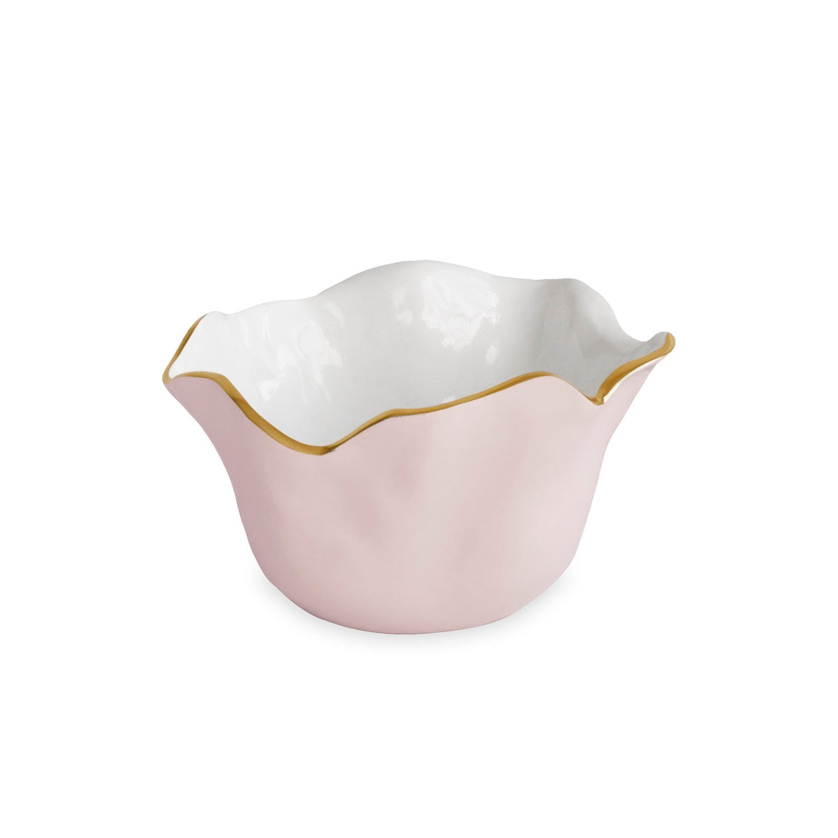 ENCANTO Carola Medium Bowl (Camellia and White)