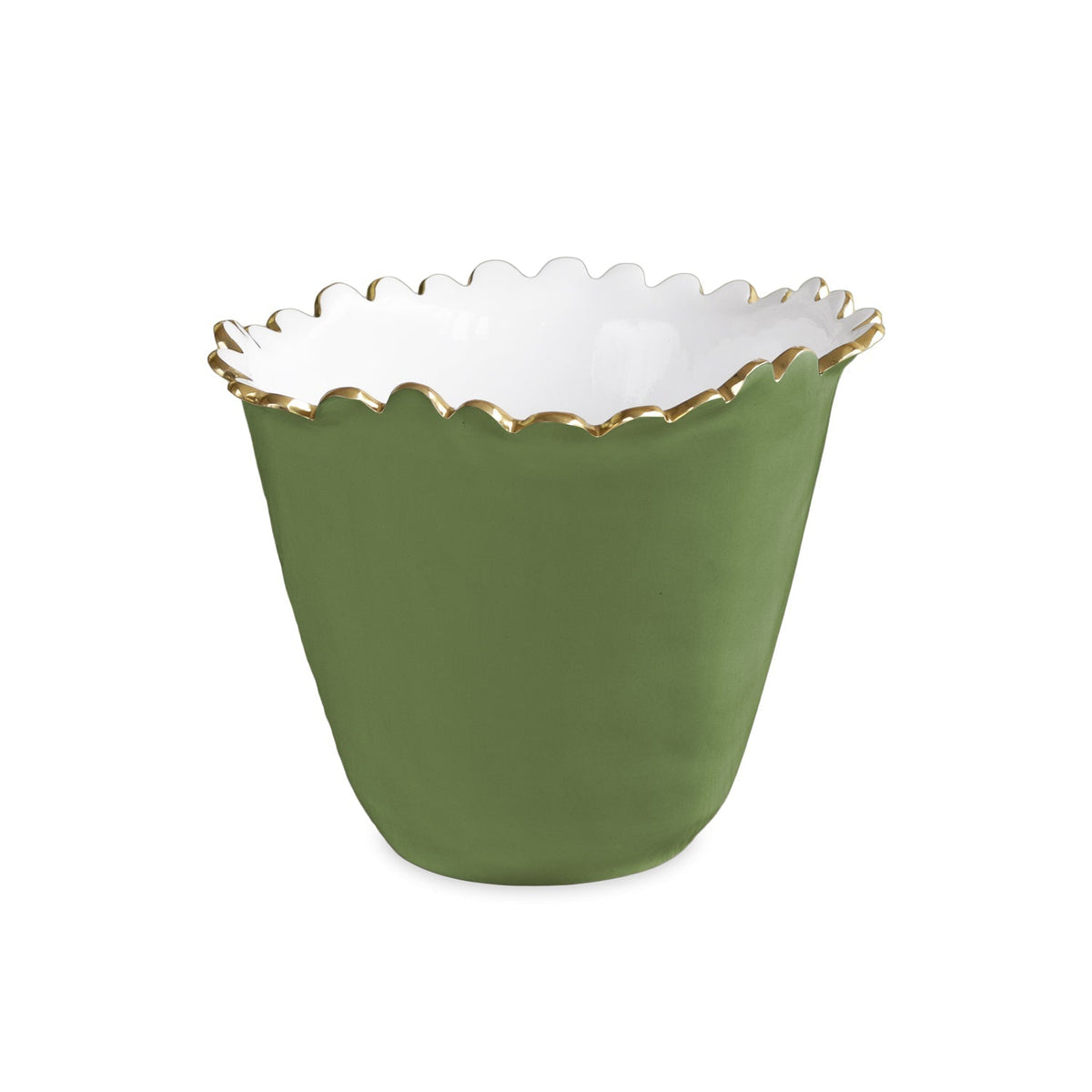 ENCANTO Colette Ice Bucket (Leaf Green and White)