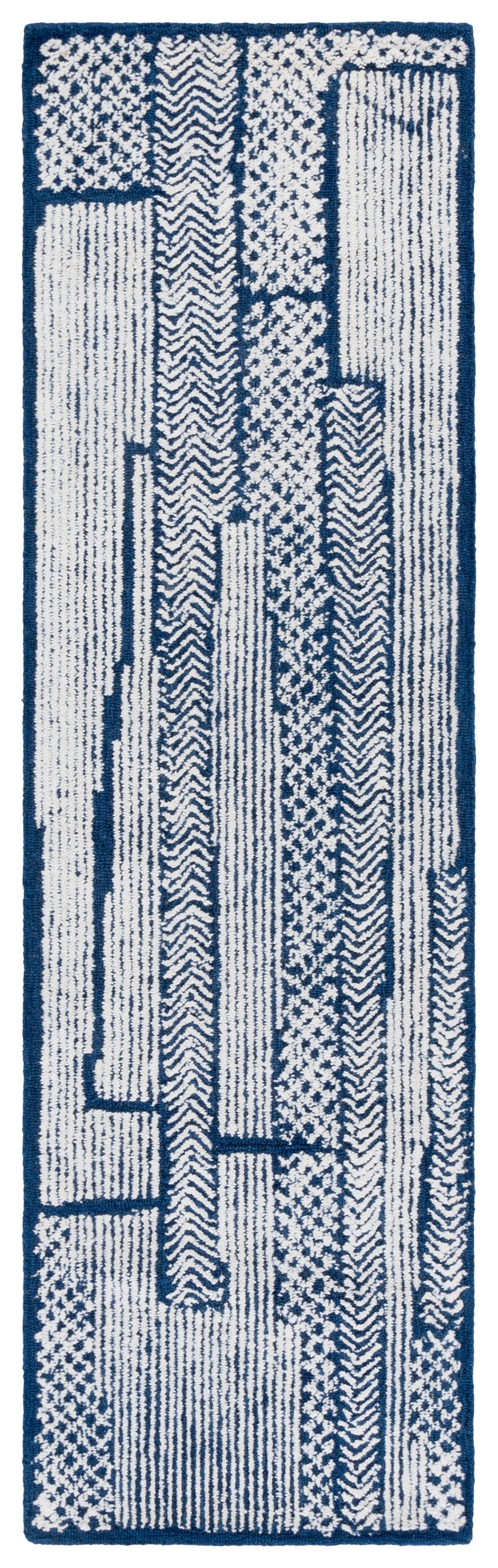 Ivory / Navy