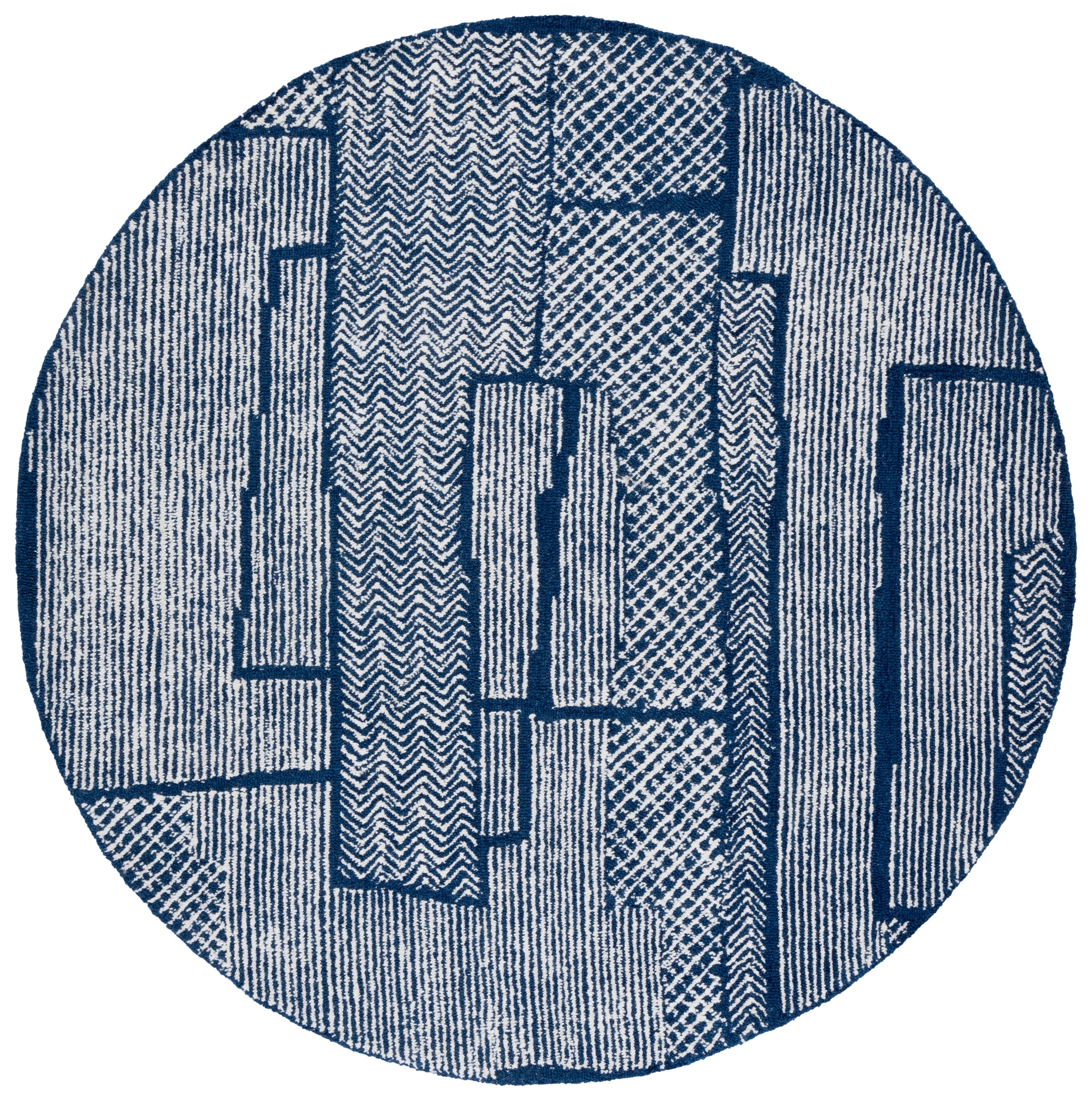 Ivory / Navy
